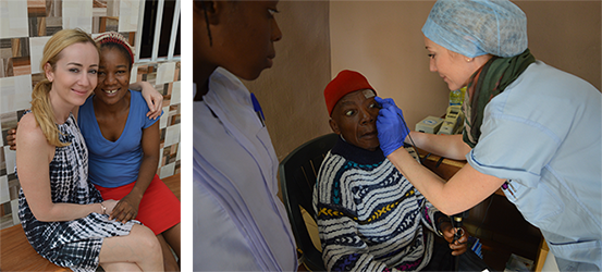 Nigeria social project: Sanda Bilic and Kelechi