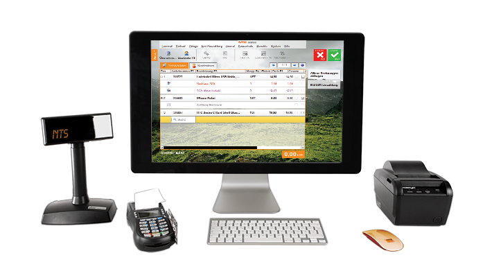 NTS Point of Sale software with peripherals NTS Point of Sale software with peripherals