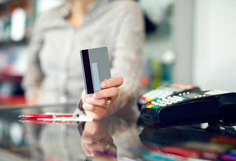 Easy Bill Payment credit card at checkout