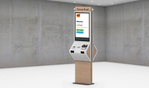 Queuing with kiosk Queuing with kiosk