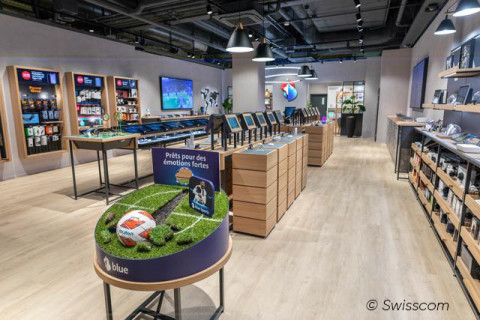 New Swisscom store concept New Swisscom store concept