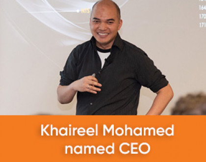 Khaireel Mohamed named CEO
