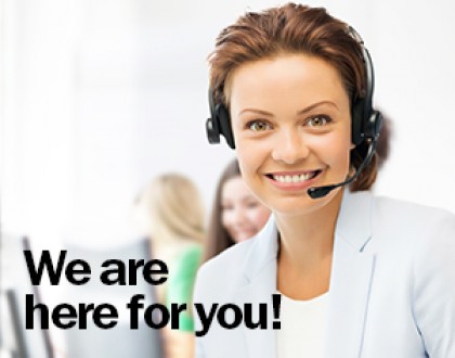 We are here for you