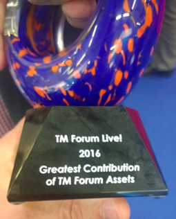 TM Forum Catalyst Award 2016 TM Forum Catalyst Award 2016